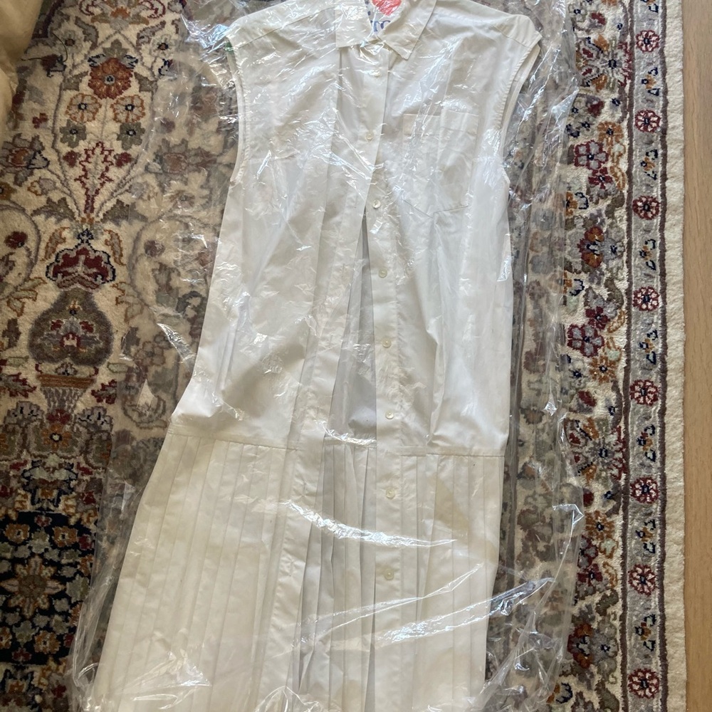 Public School White Pleated Mini Dress in Mint Condition! - Picture 7 of 10